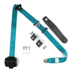 SafeTBoy 3-Point Retractable Push Button Buckle Lap Belts STBSB3RSBLHPK