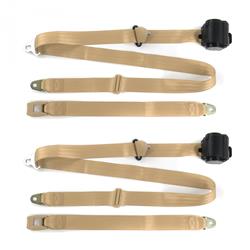 SafeTBoy 2-Point Push Button Buckle Lap Belts STBA2B8D3