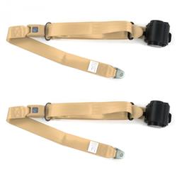 SafeTBoy 2-Point Push Button Buckle Lap Belts for 1967-1969 CAMARO, FIREBIRD - STBA2B8DC