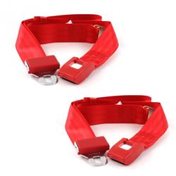 SafeTBoy 2-Point Push Button Buckle Lap Belts STBA2B967