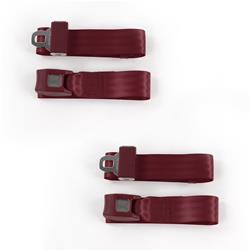 SafeTBoy 2-Point Push Button Buckle Lap Belts STBA2BB3A