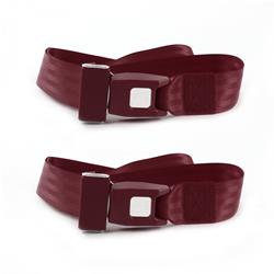 SafeTBoy 2-Point Push Button Buckle Lap Belts for 1967-1970 MUSTANG - STBA2BB47