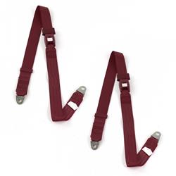 SafeTBoy 2-Point Push Button Buckle Lap Belts for 1964-1966 MUSTANG - STBA2BB48