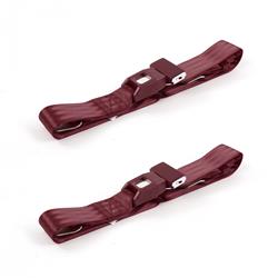 SafeTBoy 2-Point Push Button Buckle Lap Belts for 1955-1974 KARMANN GHIA - STBA2BB4C