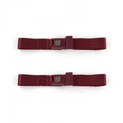 SafeTBoy 2-Point Push Button Buckle Lap Belts for 1971-1977 COMET, MAVERICK - STBA2BB6C