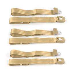 SafeTBoy 2-Point Push Button Buckle Lap Belts STBCD52B