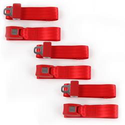 SafeTBoy 2-Point Push Button Buckle Lap Belts STBCD626