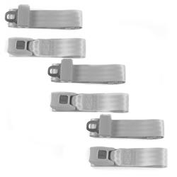 SafeTBoy 2-Point Push Button Buckle Lap Belts for 1967-1970 MUSTANG - STBCD659