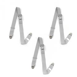 SafeTBoy 2-Point Push Button Buckle Lap Belts STBCD66B