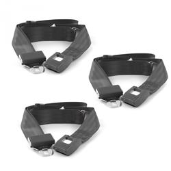 SafeTBoy 2-Point Push Button Buckle Lap Belts STBCD6DB