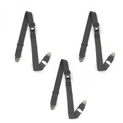 SafeTBoy 2-Point Push Button Buckle Lap Belts STBCD6FC