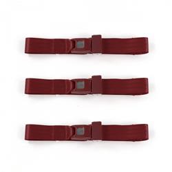 SafeTBoy 2-Point Push Button Buckle Lap Belts for 1967-1969 CAMARO, FIREBIRD - STBCD76C