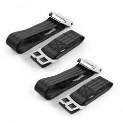 SafeTBoy 2-Point Airplane Buckle Lap Belts for 1979-1986 CAPRI, 1979-1993 MUSTANG - STBCD7FF