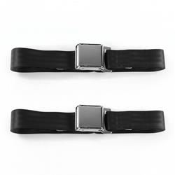 SafeTBoy 2-Point Airplane Buckle Lap Belts STBCD814