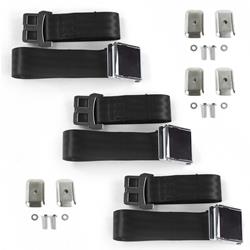 SafeTBoy 2-Point Airplane Buckle Lap Belts STBCD87F