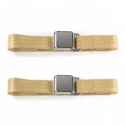 SafeTBoy 2-Point Airplane Buckle Lap Belts for 1982-1992 CAMARO, FIREBIRD - STBCD887