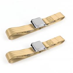 SafeTBoy 2-Point Airplane Buckle Lap Belts for 1942-1947 1 TON PICKUP, 1/2 TON PICKUP, 3/4 TON PICKUP - STBCD8A2