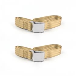 SafeTBoy 2-Point Airplane Buckle Lap Belts for 1955-1974 KARMANN GHIA - STBCD8B3