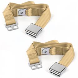 SafeTBoy 2-Point Airplane Buckle Lap Belts for 1957-1958 ROADMASTER - STBCD90D
