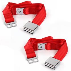SafeTBoy 2-Point Airplane Buckle Lap Belts STBCD956