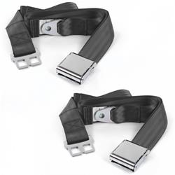 SafeTBoy 2-Point Airplane Buckle Lap Belts for 1964-1966 MUSTANG - STBCDA6E