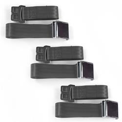 SafeTBoy 2-Point Airplane Buckle Lap Belts for 1970-1981 CAMARO, FIREBIRD - STBCDA57
