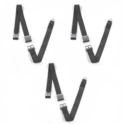 SafeTBoy 2-Point Airplane Buckle Lap Belts STBCDAAD