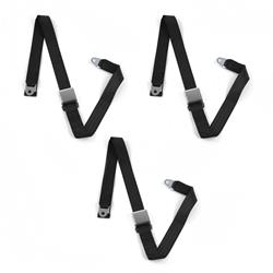 SafeTBoy 2-Point Airplane Buckle Lap Belts STBCDB7C