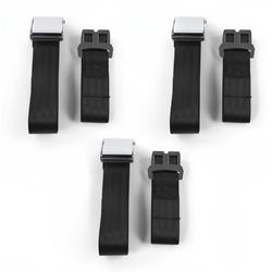SafeTBoy 2-Point Airplane Buckle Lap Belts for 1970-1981 CAMARO, FIREBIRD - STBCDB81