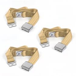 SafeTBoy 2-Point Airplane Buckle Lap Belts STBCDC11