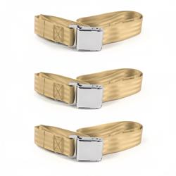 SafeTBoy 2-Point Airplane Buckle Lap Belts STBCDC3A