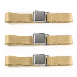 SafeTBoy 2-Point Airplane Buckle Lap Belts STBCDC3F