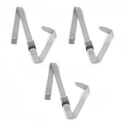 SafeTBoy 2-Point Airplane Buckle Lap Belts for 1961-1966 F-100, F-250, F-350 - STBCDD4B