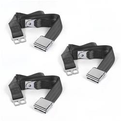 SafeTBoy 2-Point Airplane Buckle Lap Belts STBCDE01