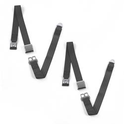 SafeTBoy 2-Point Airplane Buckle Lap Belts STBCDE4D