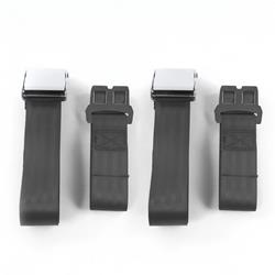 SafeTBoy 2-Point Airplane Buckle Lap Belts for 1971-1973 411, 1973-1974 412 - STBCDE4F