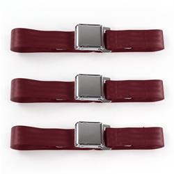 SafeTBoy 2-Point Airplane Buckle Lap Belts for 1955-1957 THUNDERBIRD - STBCDEA6