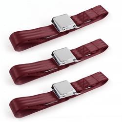SafeTBoy 2-Point Airplane Buckle Lap Belts STBCDED2