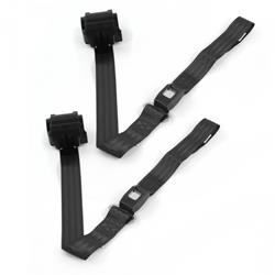 SafeTBoy 2-Point Retractable Push Button Buckle Lap Belts for 1979-1986 CAPRI, 1979-1993 MUSTANG - STBCDEFB