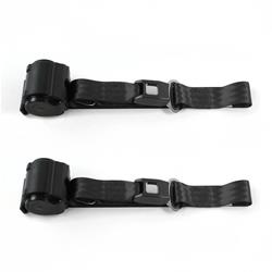 SafeTBoy 2-Point Retractable Push Button Buckle Lap Belts STBCDF26