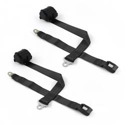 SafeTBoy 2-Point Retractable Push Button Buckle Lap Belts STBCDF62