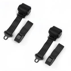 SafeTBoy 2-Point Retractable Push Button Buckle Lap Belts STBCDF77