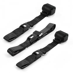 SafeTBoy 2-Point Retractable Push Button Buckle Lap Belts STBCE278