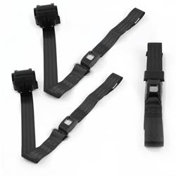 SafeTBoy 2-Point Retractable Push Button Buckle Lap Belts STBCE2A1