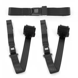 SafeTBoy 2-Point Retractable Push Button Buckle Lap Belts for 1971-1973 MUSTANG - STBCE2A3