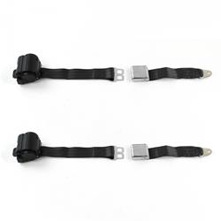 SafeTBoy 2-Point Retractable Airplane Buckle Lap Belts STBCE5F2
