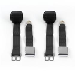 SafeTBoy 2-Point Retractable Airplane Buckle Lap Belts for 1955-1974 KARMANN GHIA - STBCE616