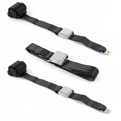 SafeTBoy 2-Point Retractable Airplane Buckle Lap Belts for 1982-1992 CAMARO, FIREBIRD - STBCEA7D