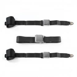SafeTBoy 2-Point Retractable Airplane Buckle Lap Belts for 1961-1966 THUNDERBIRD - STBCEB01