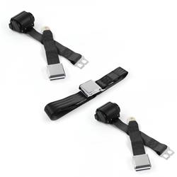 SafeTBoy 2-Point Retractable Airplane Buckle Lap Belts STBCEB27